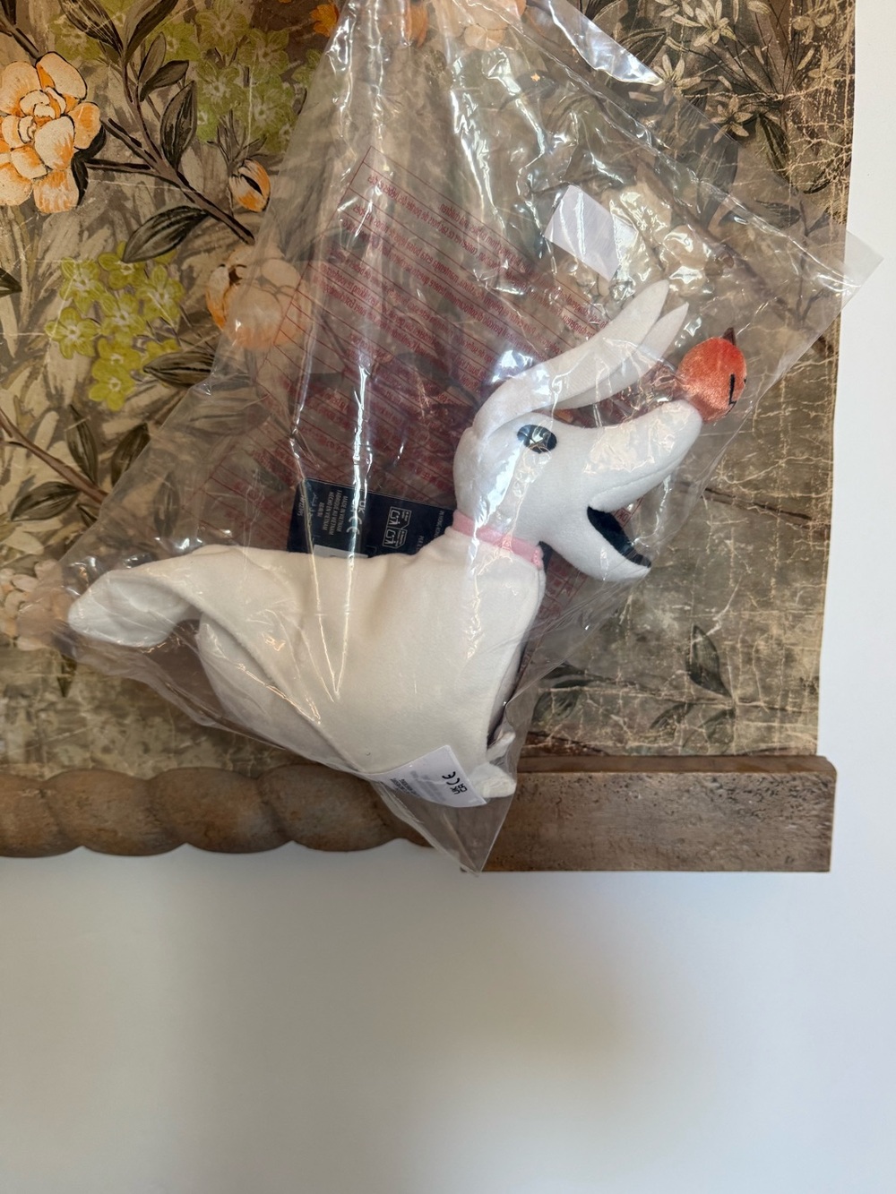 Zero Plush – The Nightmare Before Christmas – 7 1/2'' NWT